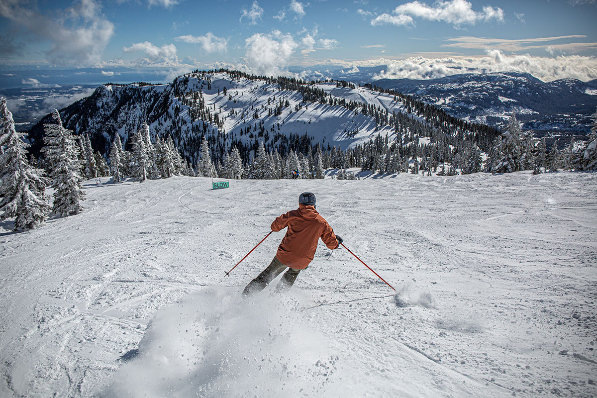 Patagonia Storm Shift Ski Pant Review | Switchback Travel